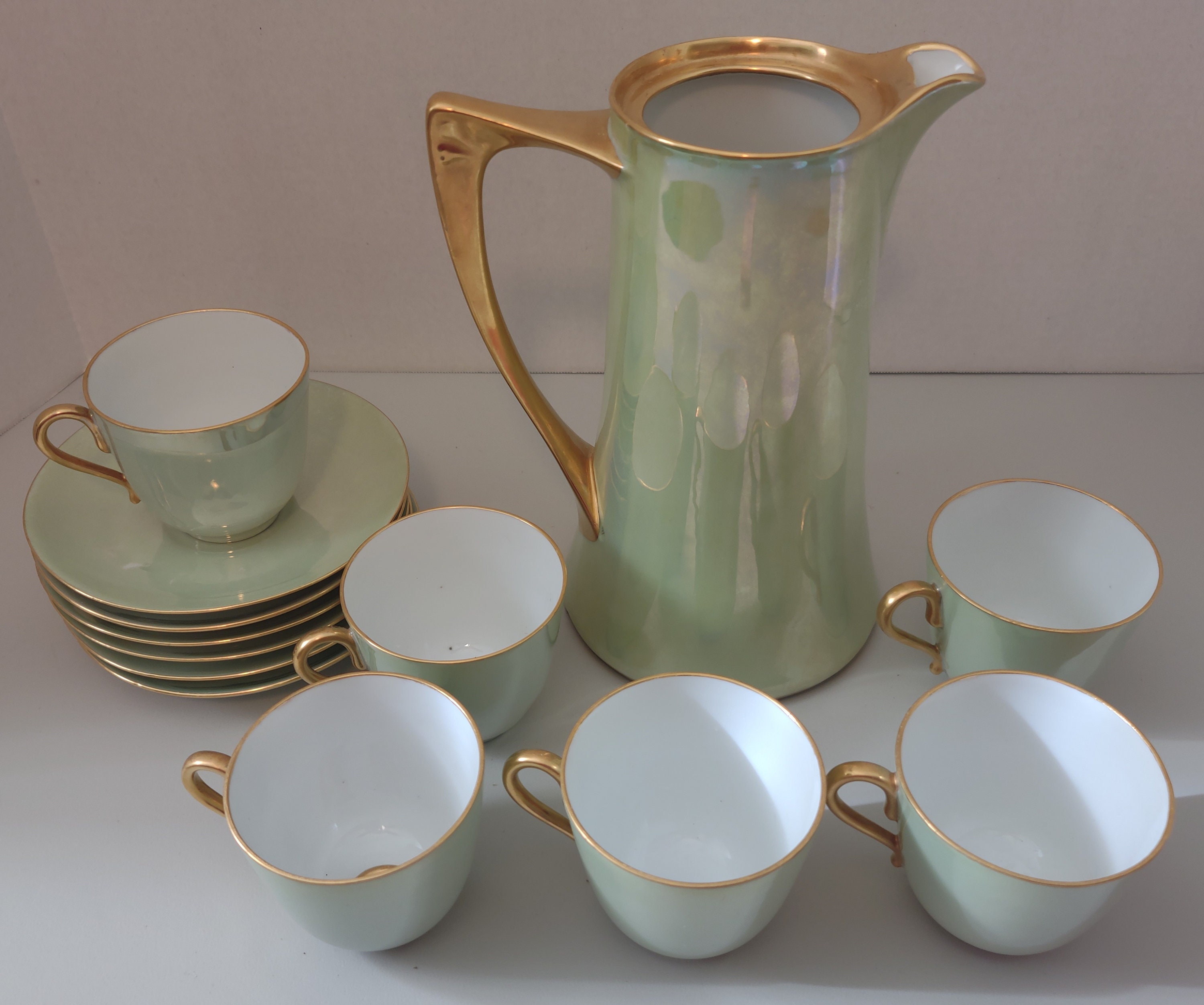 Vintage Bavarian Tea Set Etsy
