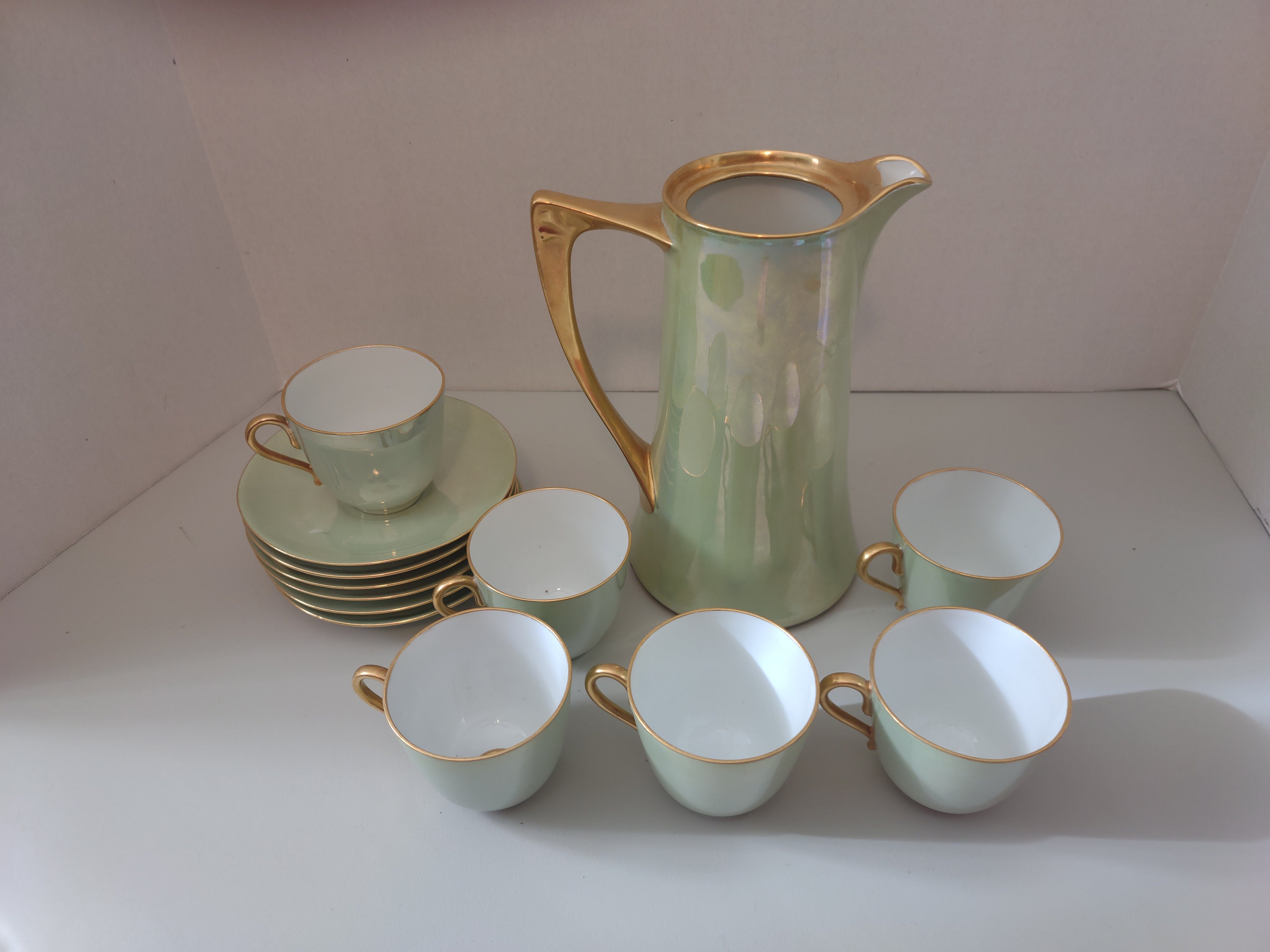 Vintage Bavarian Tea Set Etsy