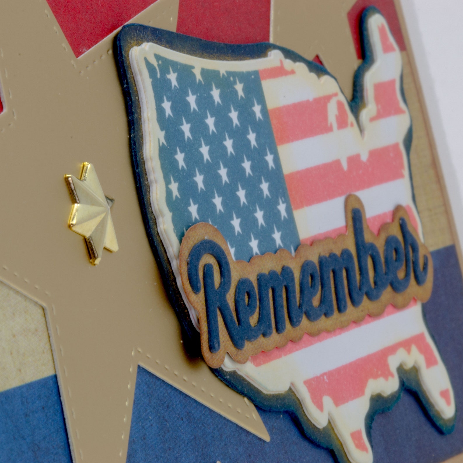 Honor Flight Veterans Day Card Handmade Paper Greeting Etsy