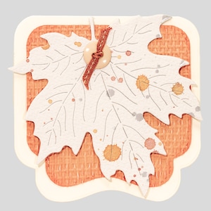 Autumn Card,  Just a Note