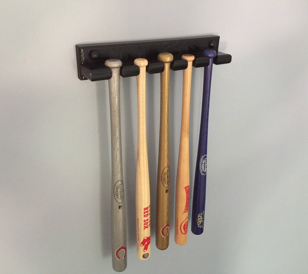 5 Mini Souvenir Baseball Bat Vertical Bat Rack Etsy