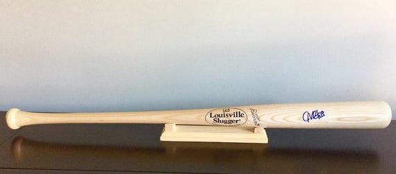 Desktop Baseball Bat rack stand holder