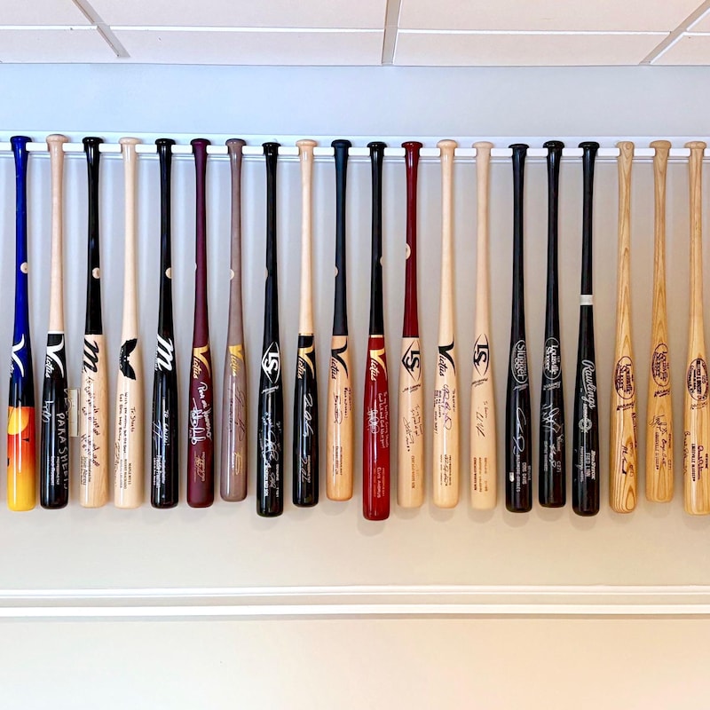 Vertical Rack Custom Custom Baseball Bats Metal - Etsy
