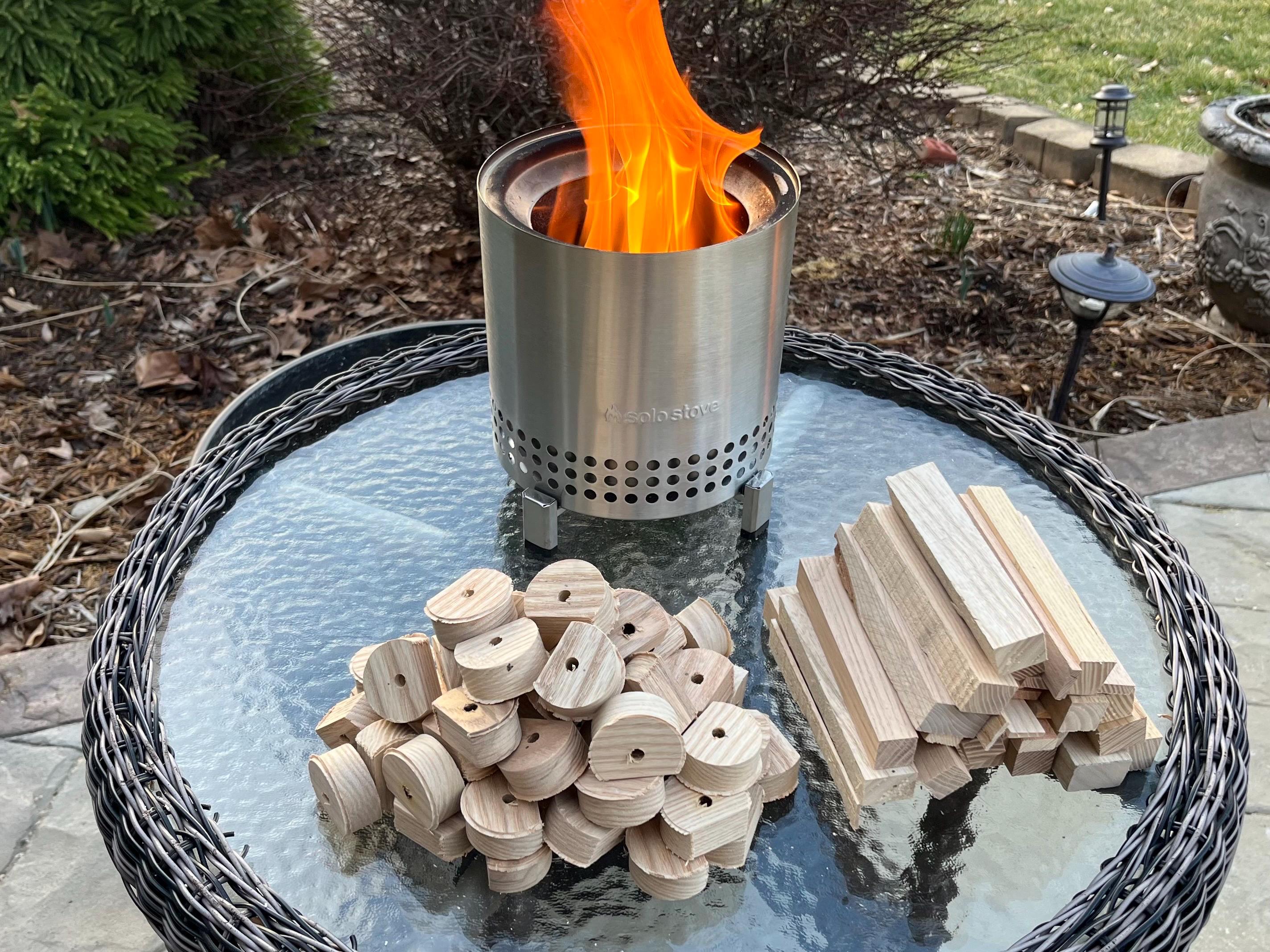 Mini firewood for Solo Stove Mesa and other brand table top fire pits