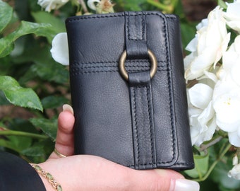 Portefeuille Noir Pour Femme – Taille Small, Occasion Bon état, Sans Marque