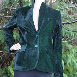 Suede green blazer clearance