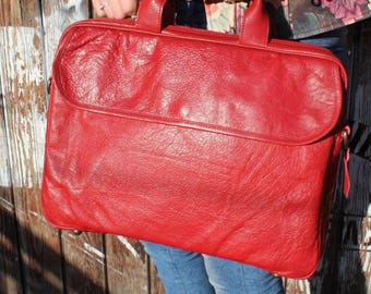 Odilynch Laptoptasche Berlin Rot