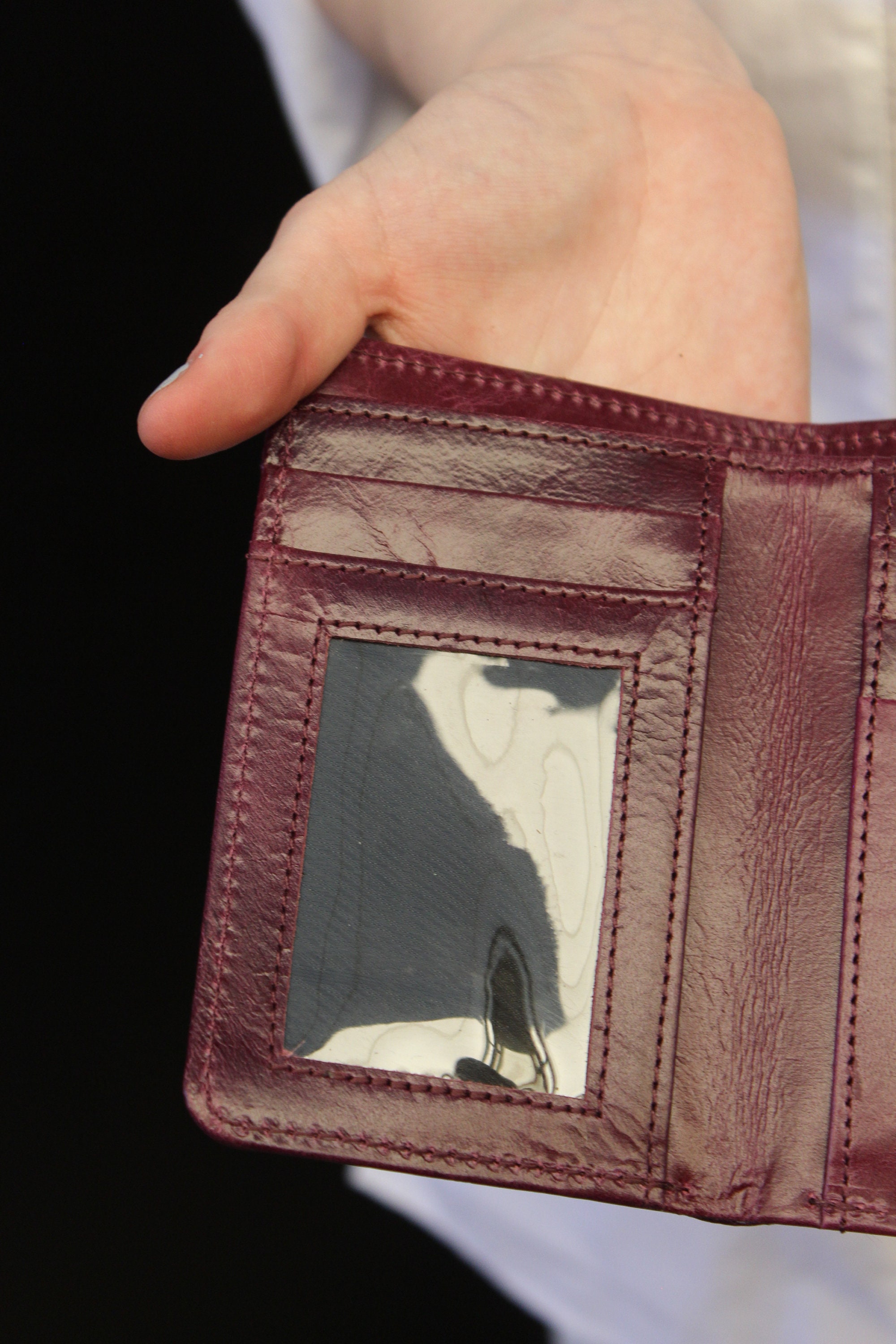 Leather kiss lock Coin Purse Women's Wallet – Luke Case