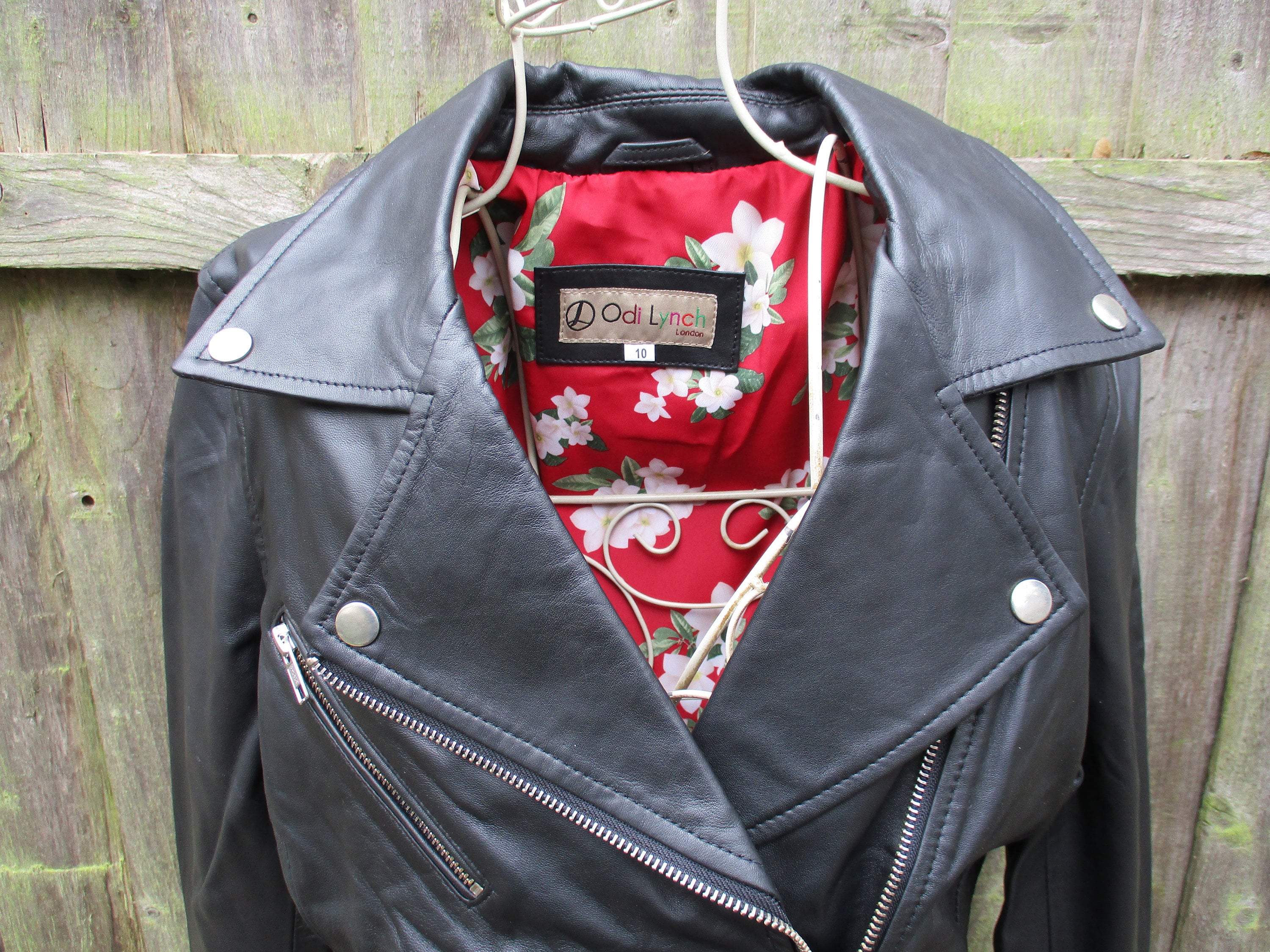 second hand leather biker jackets