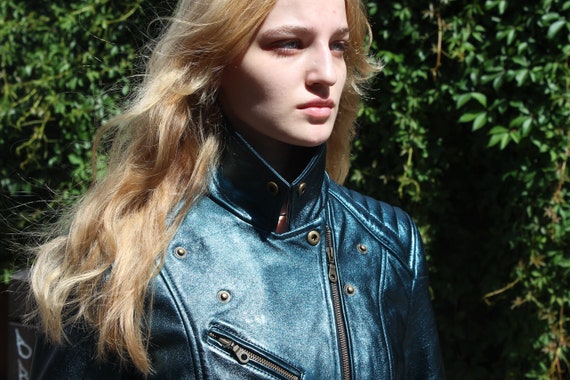 Classic biker look sale