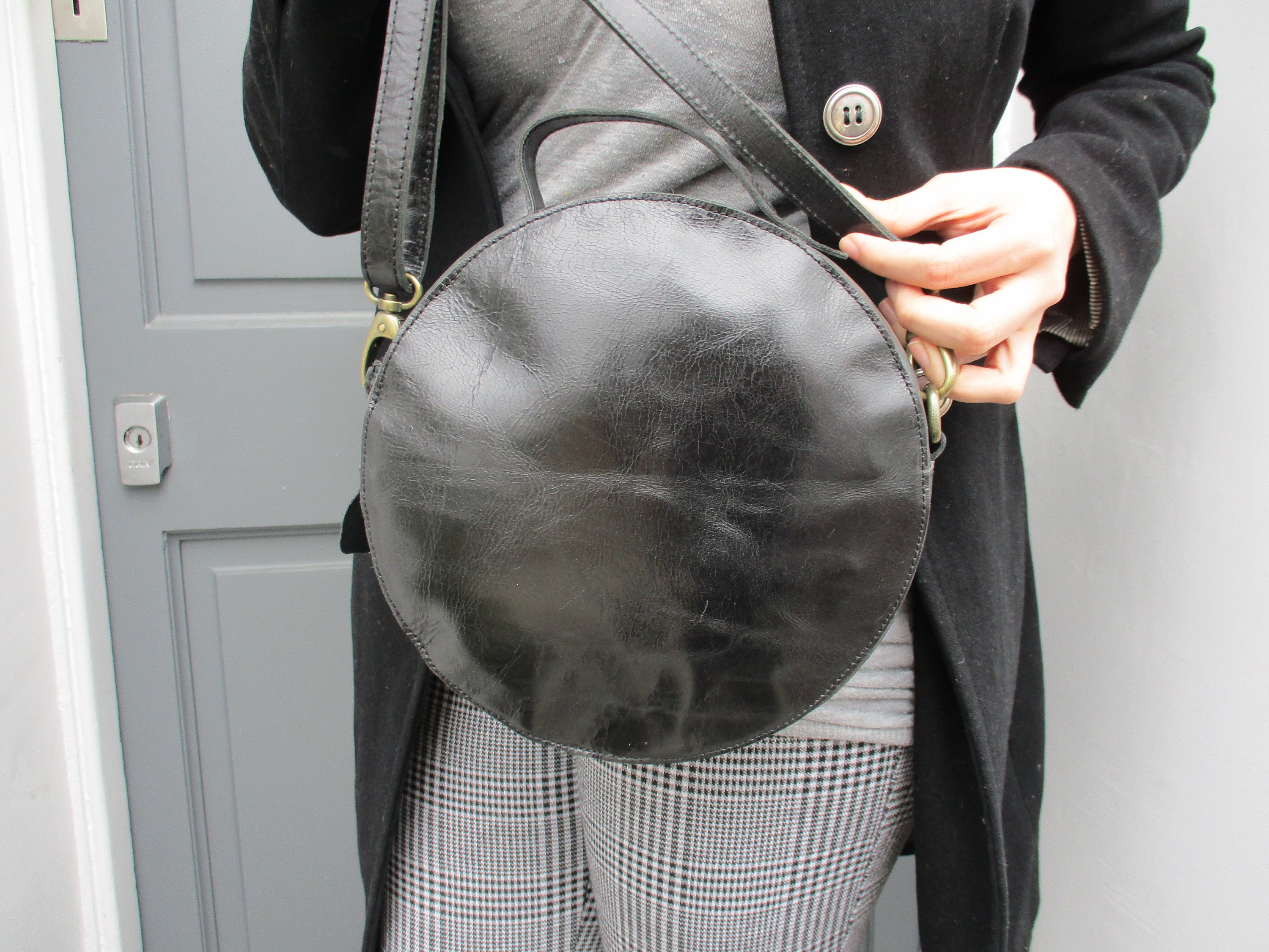 ハンドメイド ラウンドトートバッグ ミナ following day 444