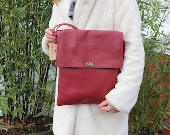 NWT Coach Vintage Red Manor Top Handle Bag 9977 USA - Etsy