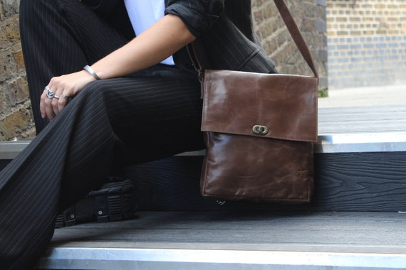 Accessorize London Women Faux Leather Large Flap Sling Bag