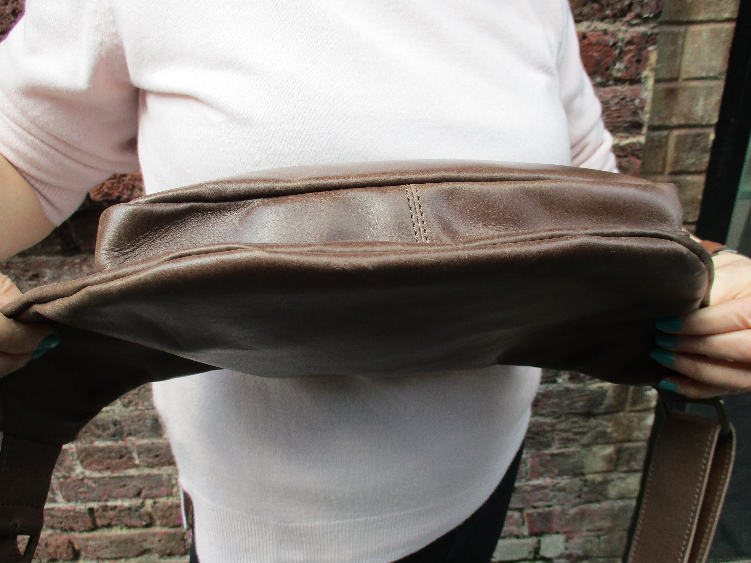 Giant Fanny Pack, Brown Leather, YKK Zips, Extra Durable, Over Sized Chest Bag or Belt Bag, Durable Lining, 3 Compartments and Inner Zip - Etsy Giant Fanny Pack, Brown Leather, YKK Zips, Extra Durable, Over Sized Chest Bag or Belt Bag, Durable Lining, 3 Compartments and Inner Zip - Etsy