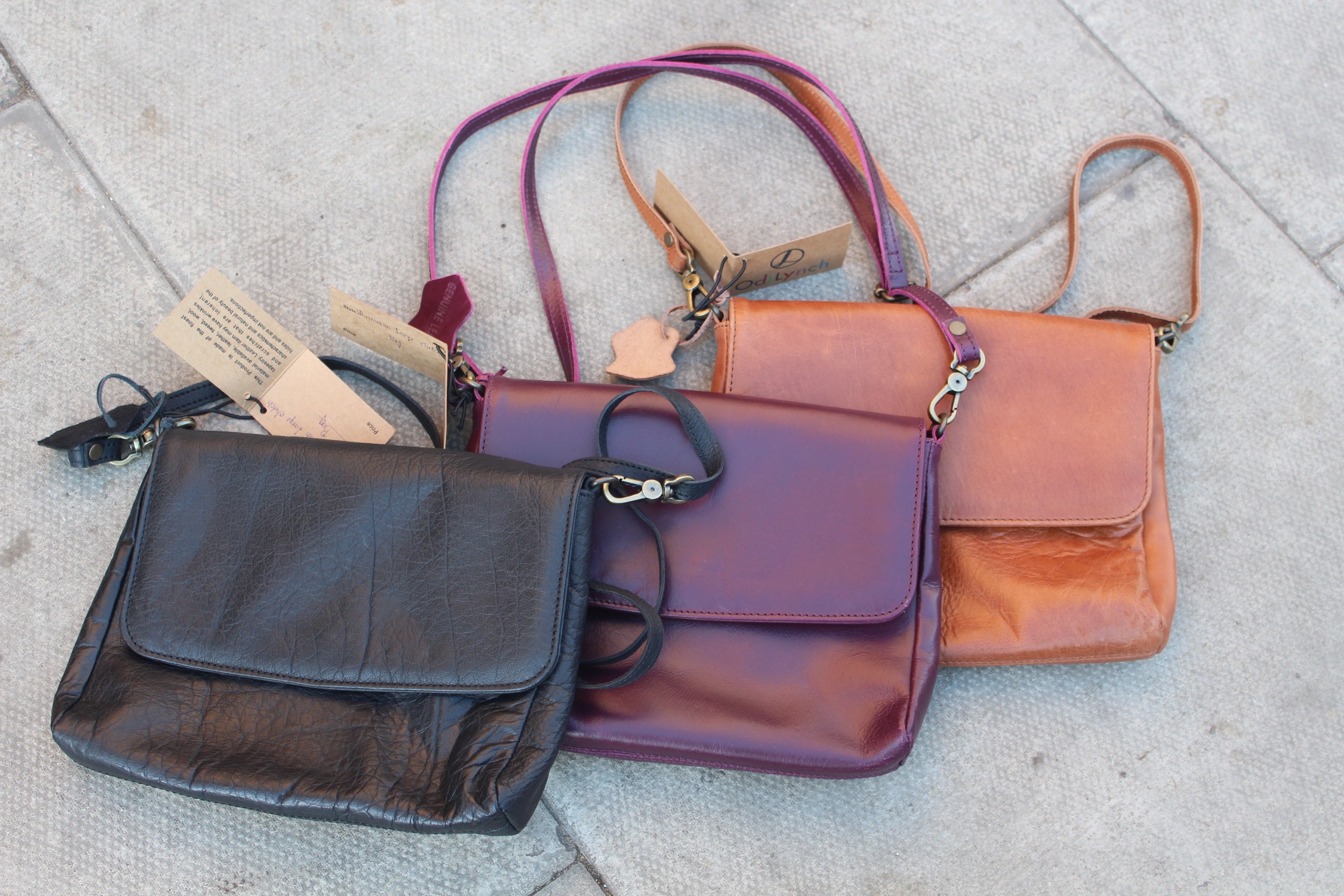 Pochette En Cuir Atelier Jack Gomme – Violet, Peut Servir D'étui IPad, Neuve Avec étiquette