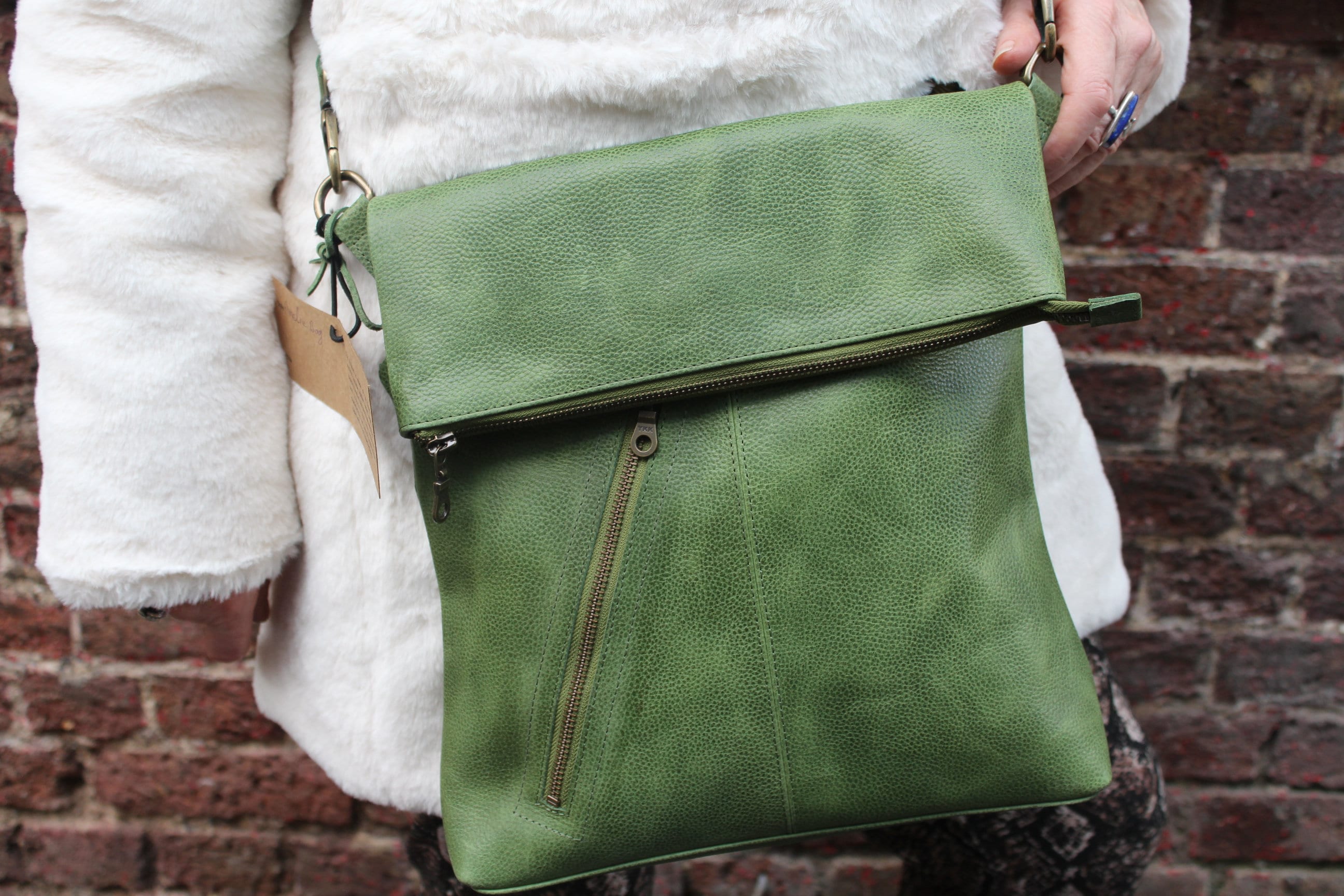 Green Crossbody Bag