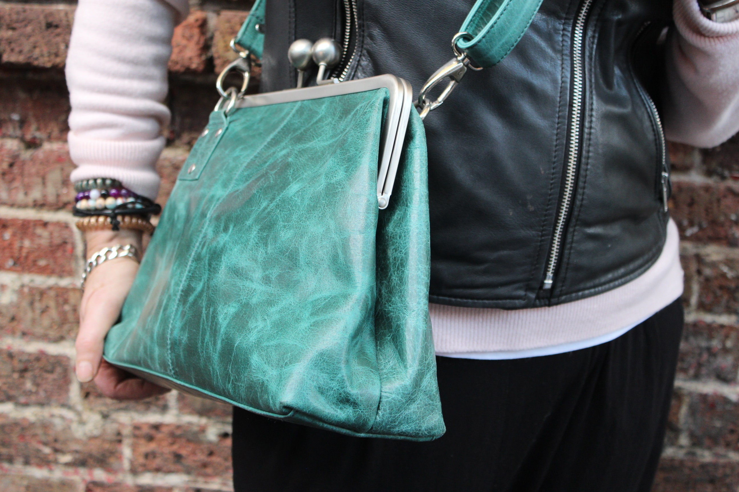 NICOLE & DORIS Multi Pockets Handbag Women Crossbody Bag Vintage