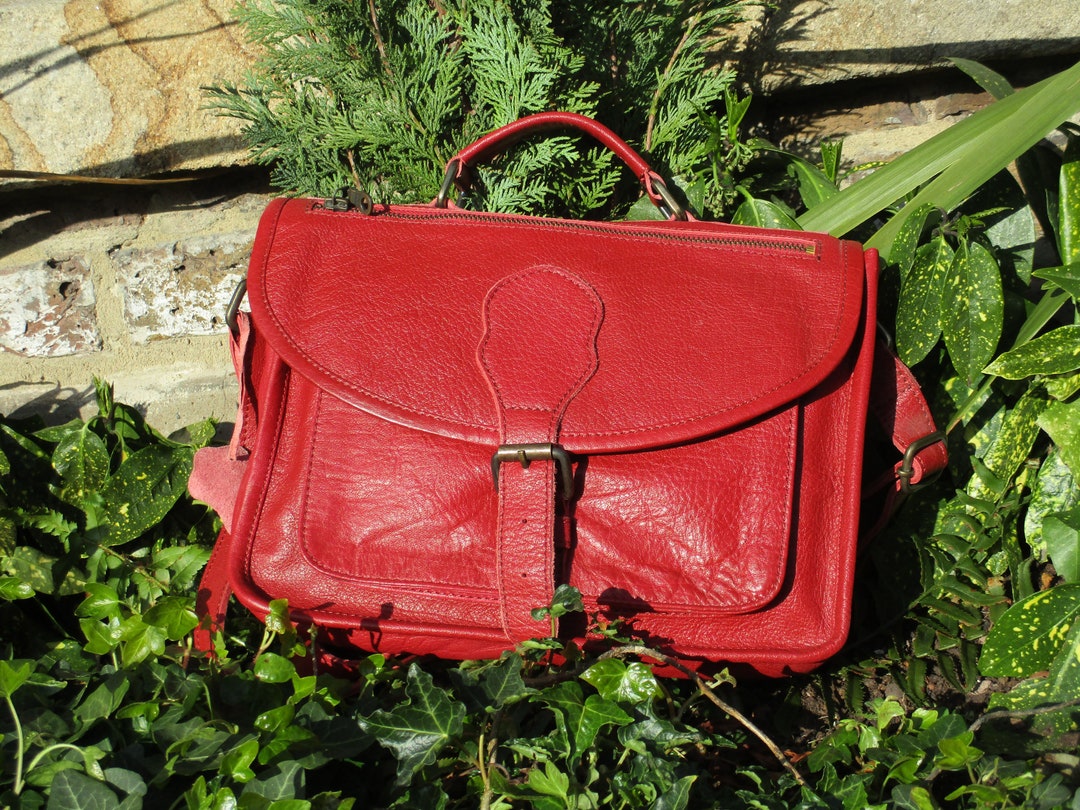 13 Leather Vintage Coach Pink Buckle Purse Handbag w/ Papers Look Nice &  Clean