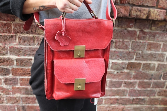 Leather Art Bag, 