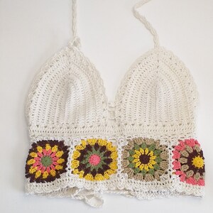 Crochet TOP for woman and girls Gift Pattern Tutorial crochet top with video image 2
