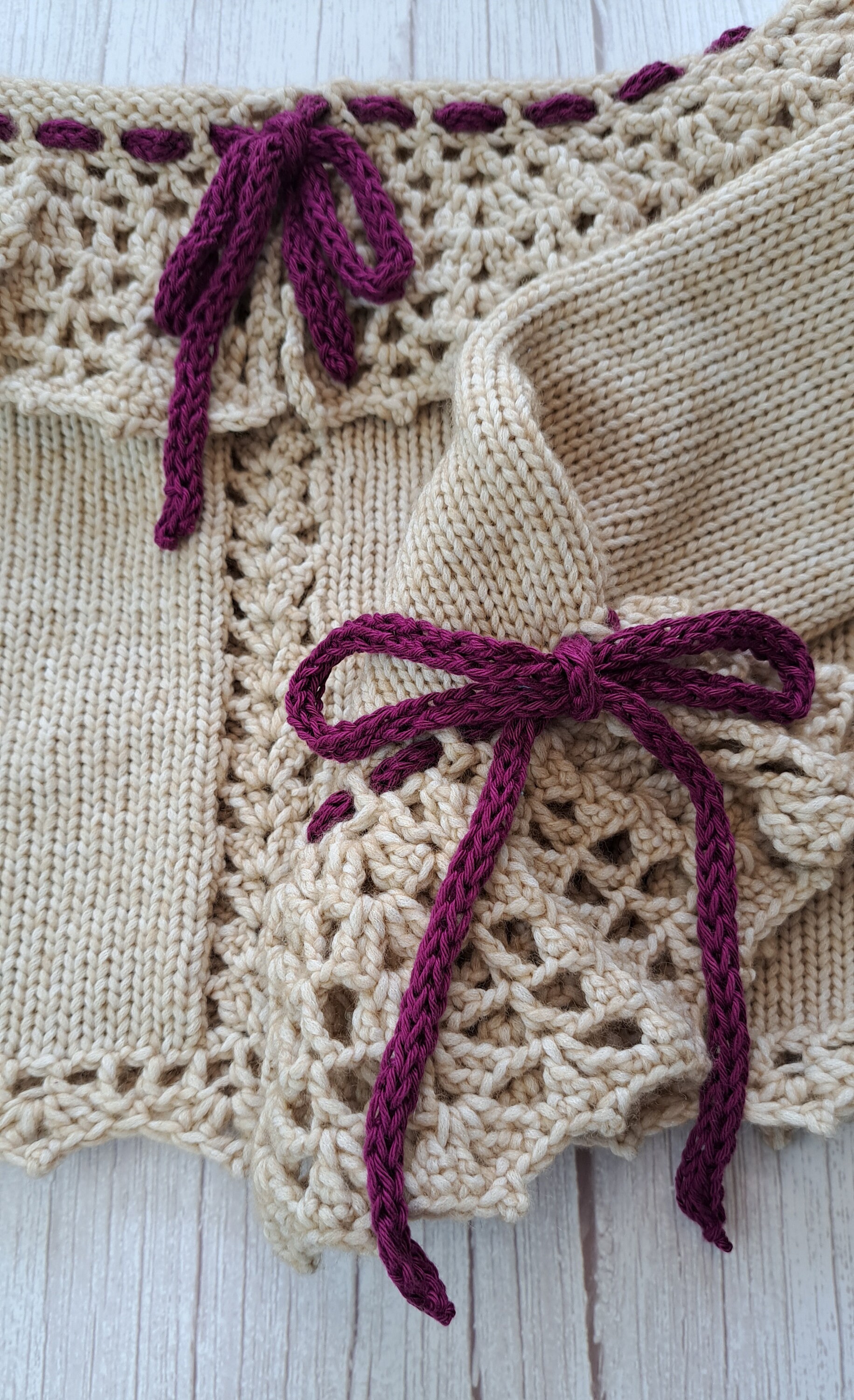 Circular Knitting Machine OFF SHOULDER Top Pattern - for