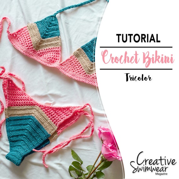 Crochet Bikini Set PDF Pattern Tutorial How to Make Crochet | Etsy