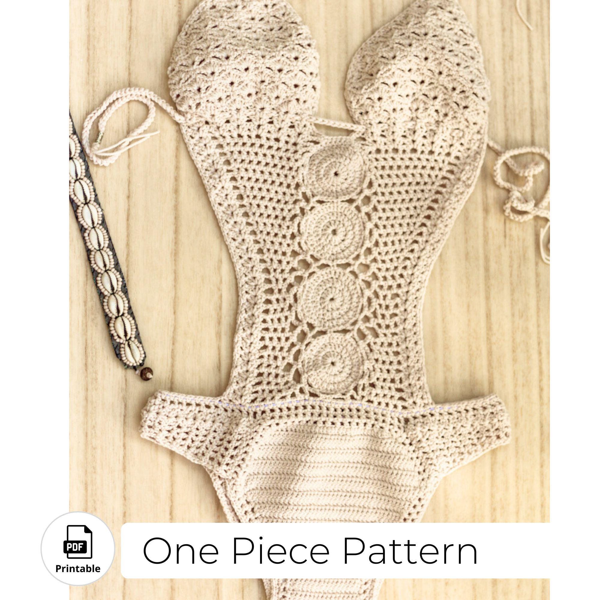 BECCA LA BOHEME CROCHET PLUNGE V NECK ONE PIECE SWIMSUIT WHITE LARGE NEW! $118
