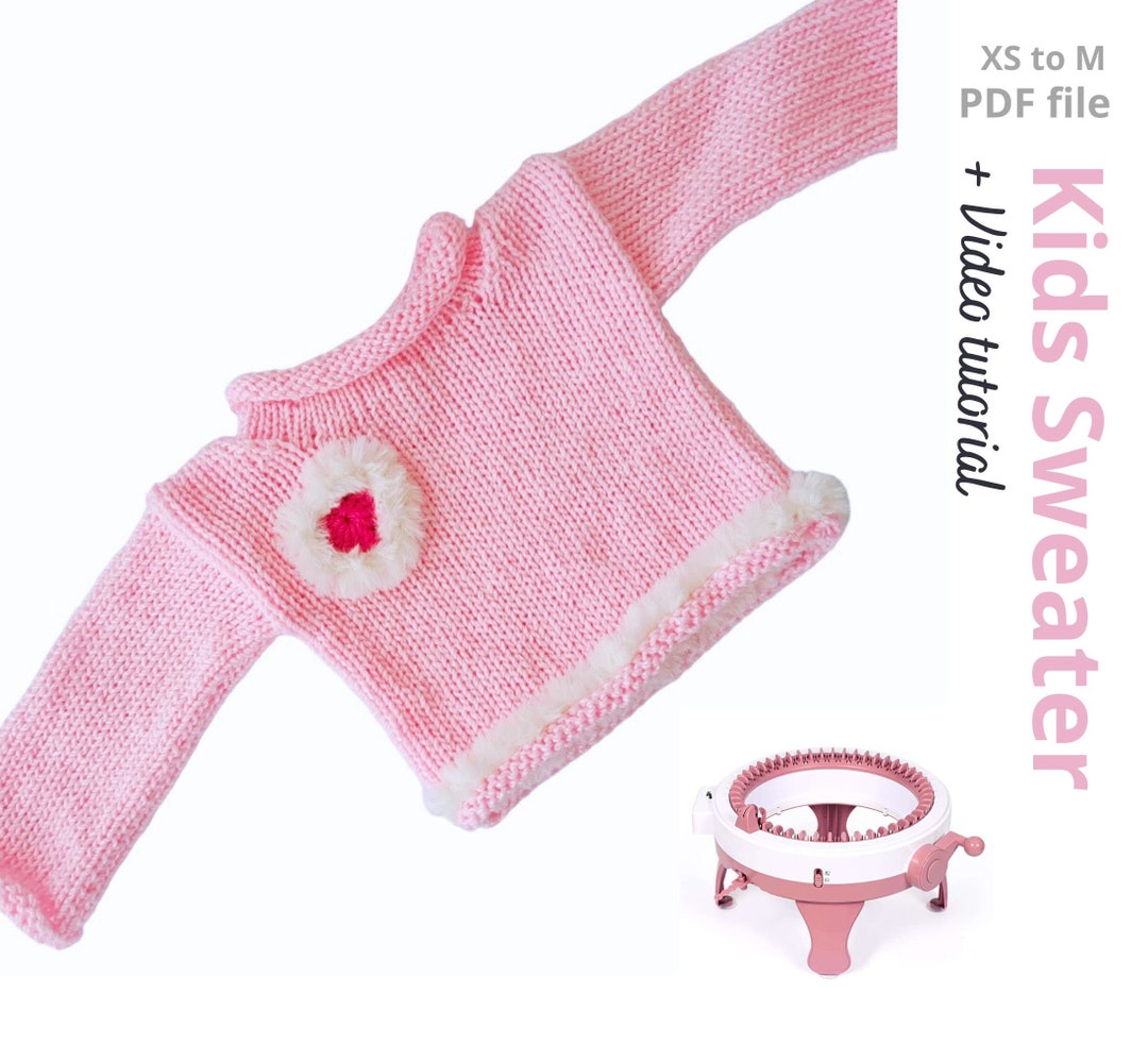 Knitted Baby and Toddler Sweater PDF Pattern Sentro 48 or ADDI Knitting ...