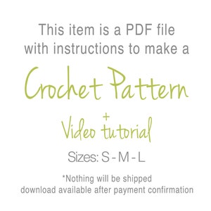 crochet PDF top pattern crochet bikini