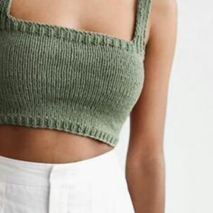Knitting Top Pattern PDF using Sentro or Addi Express circular knitting machine ! Festival summer or winter  knit top for women