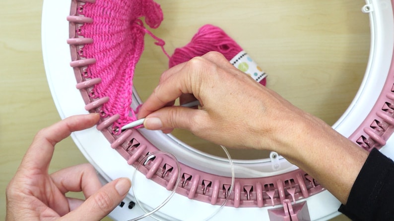 How to Knit A Flat Panel on the Sentro or Addi Circular Knitting ...