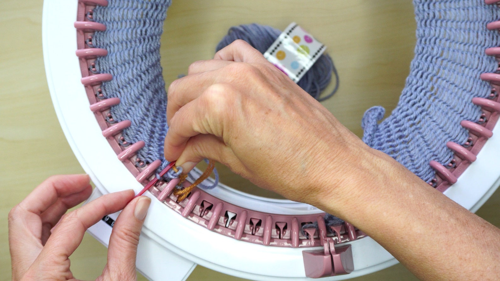 How to Knit A Flat Panel on the Sentro or Addi Circular Knitting ...