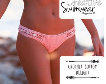 Crochet Bikini Bottom Pattern - How to make Crochet swimwear