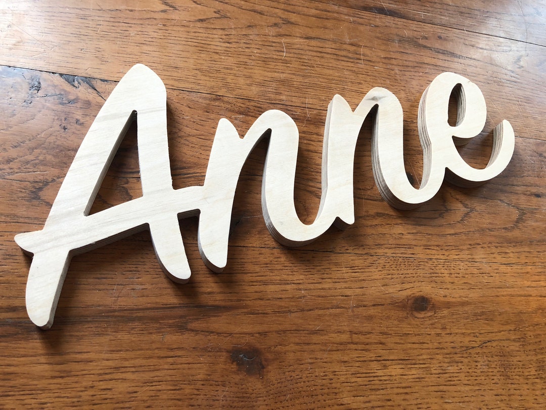 Plywood Names Etsy