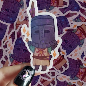 Solaire Praise the sun sticker