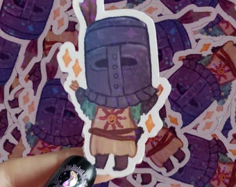Solaire Praise the sun sticker