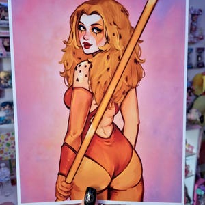 Cheetara – Thundercats Inspired Art Print