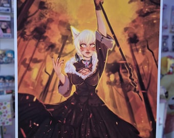 Y’shtola – Final Fantasy XIV Inspired Art Print