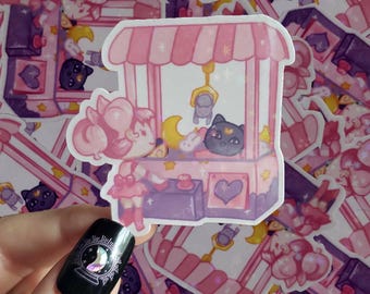 Chibiusa claw machine sticker
