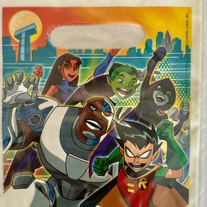 Teen Titans Loot Bags (8ct)