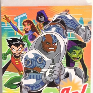 Teen Titans invitations (8ct)