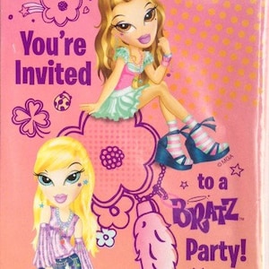 Bratz stickers :: Stickers :: Party Goods :: Party Stuff Supplies Sales and  Costume hire Shop