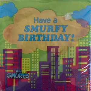 The Smurfs Large Napkins (16ct)