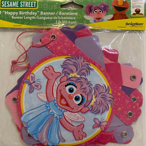 Abby Cadabby 5 Feet Birthday banner