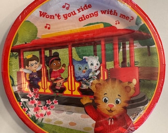 Platos pequeños Daniel Tiger (8 unidades)