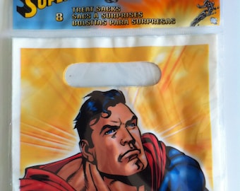 Superman treat sacks (8ct)