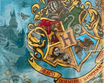 Harry-Potter and The Deathly Hallows Large Napkins (16ct)