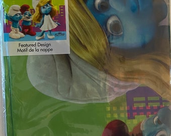 Tovaglia dei Puffi (1 pezzo)