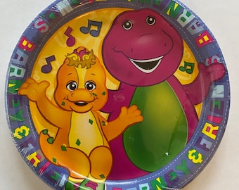 Barney & Friends Small plates (8ct)