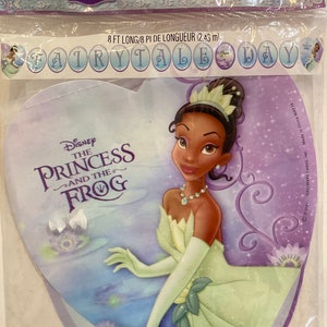 Princess and the Frog Birthday Banner (1ct)